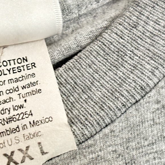 The North Face, s/s tee shirt, crew neck, heather gray, men's size XXL - Picture 4 of 5